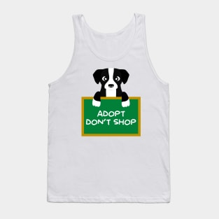 Advice Dog - Adopt Don't Shop Tank Top